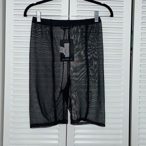 PLT- Mesh Biker Shorts-NWT